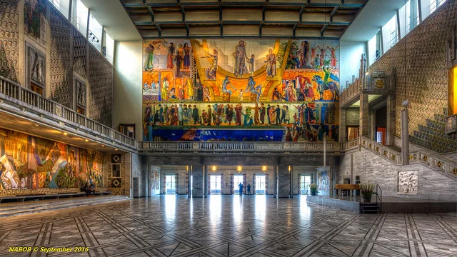 Ayuntamiento de Oslo (Radhuset)