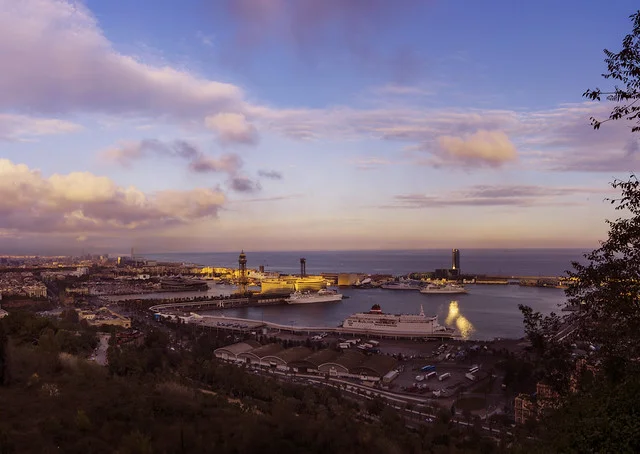 Puerto de cruceros de Barcelona