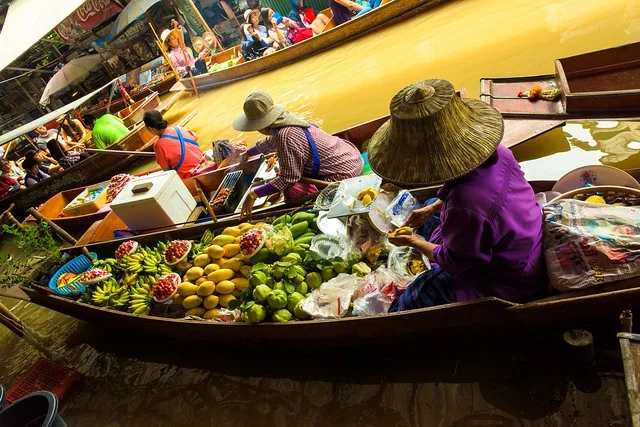 Mercado Flotante de Damnoen Saduak