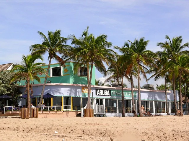 Frente a la playa de Fort Lauderdale