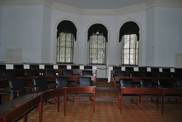 Salón del Congreso en Filadelfia