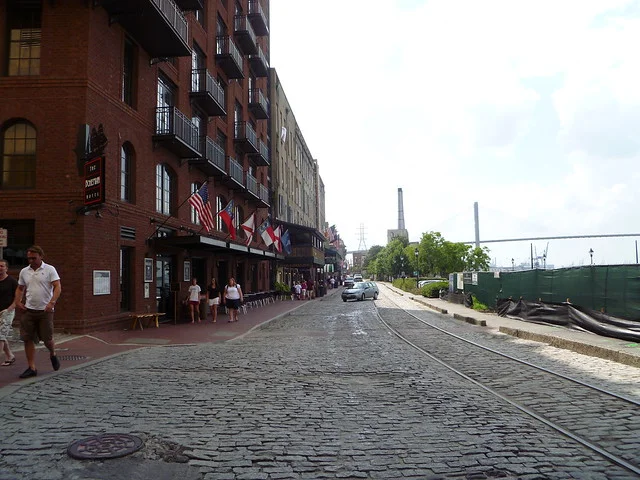 Calle River en Savannah