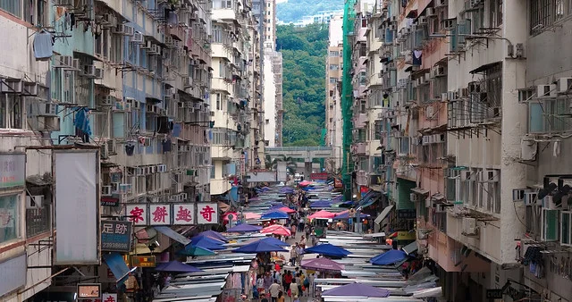 Mercado de la calle Fa Yuen