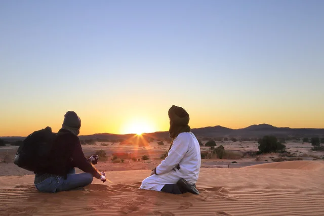 Desierto del Sahara en Marruecos