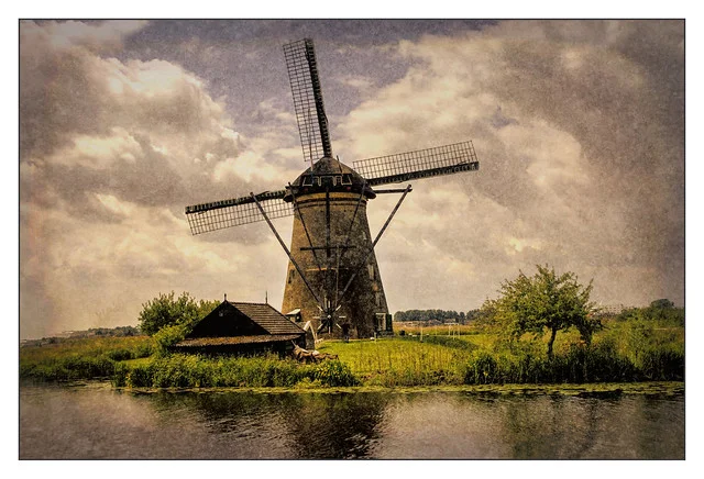 Molinos de viento de Kinderdijk