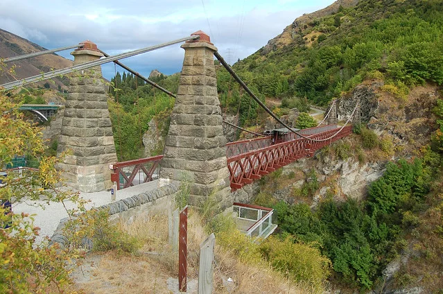 Puente colgante Kawarau