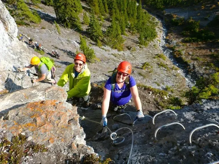 Vía Ferrata de Banff